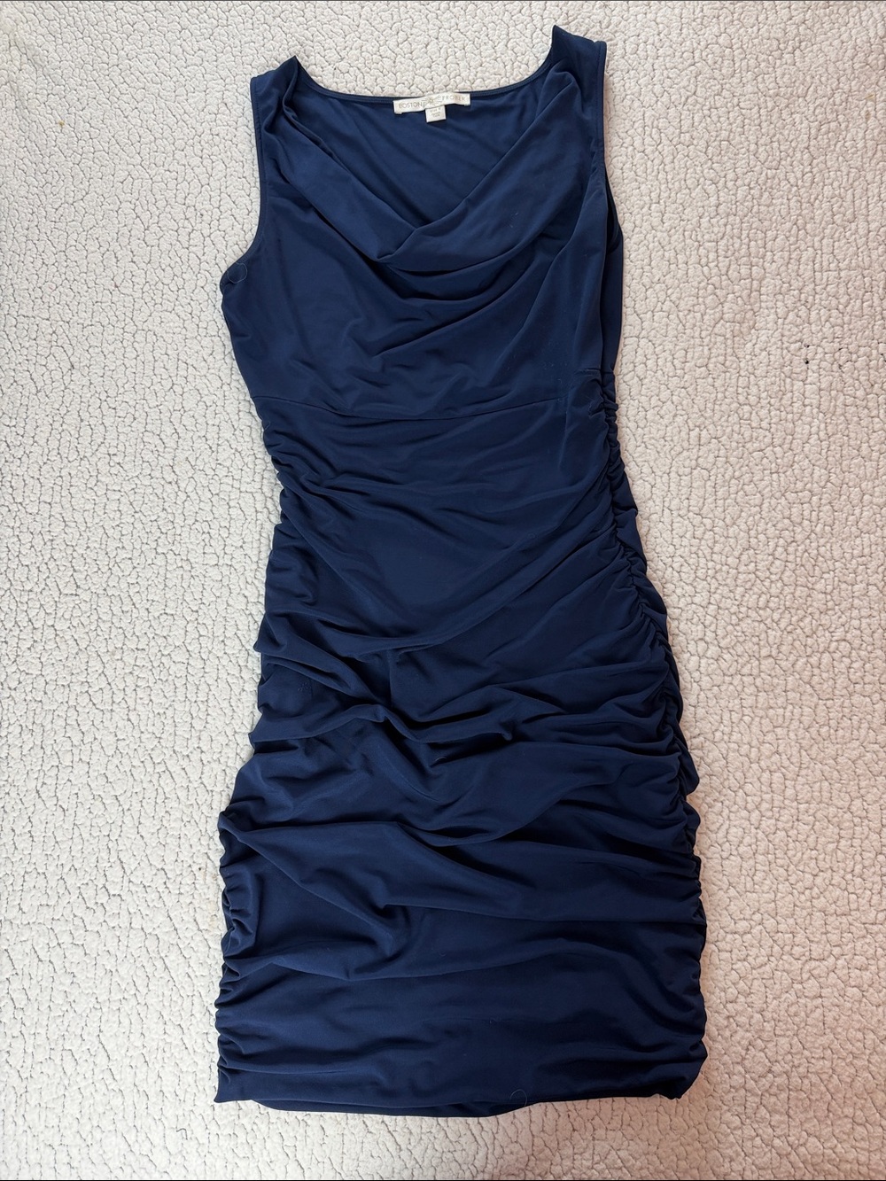 Boston Proper Navy Blue Sleeveless Dress size 6